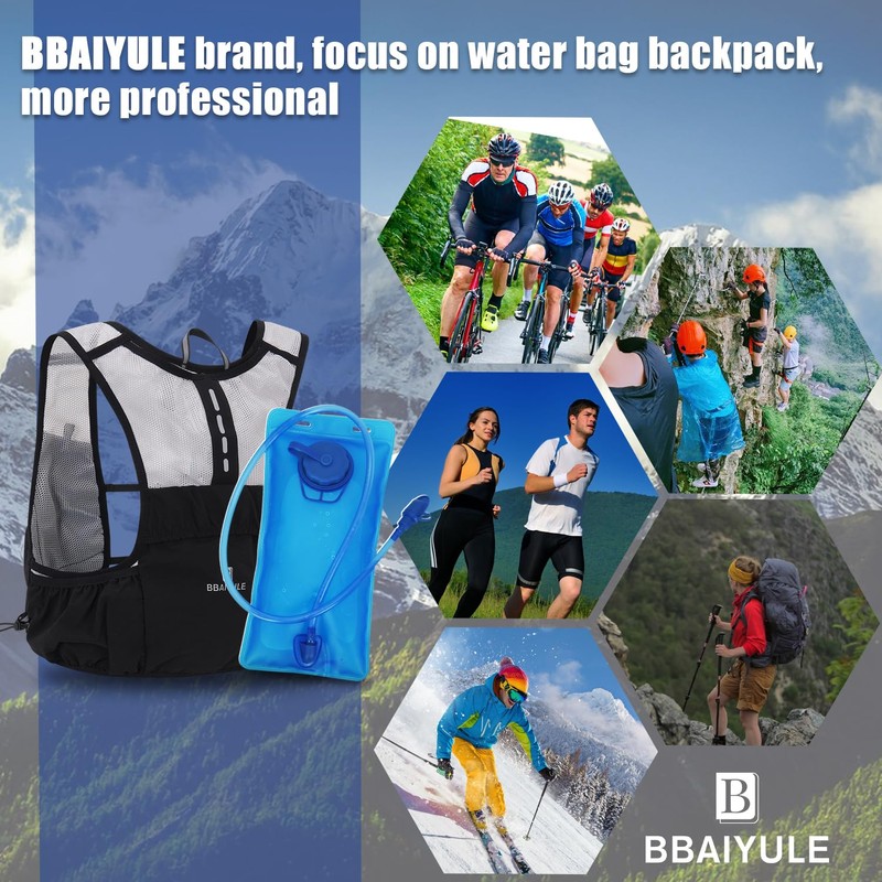 Running Vest for Men and Women, Ultralight Running Backpack with