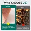 5" x 100 Feet Copper Mesh, Double Layer Mesh Fill