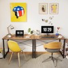 BANTI Computer Desk, 47 inch Home Office Desk, Modern Simple