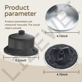 GT79253 General Transmission Driven Kit RS800 Compatible with Husqvarna Craftsman Poulan Lawn Tractors Fits 587086701 21549032