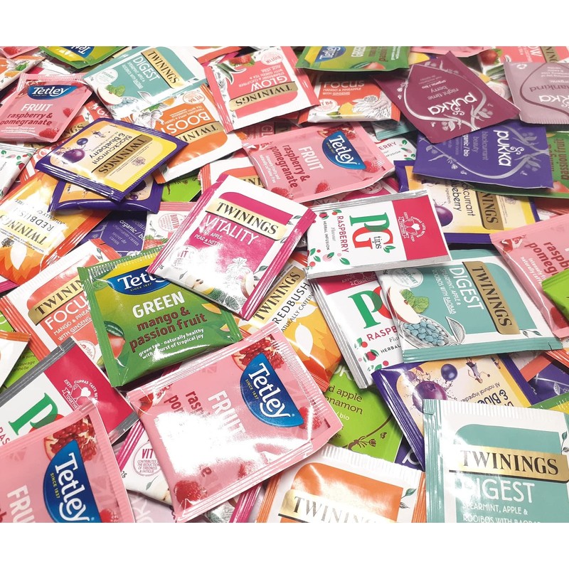 Refill Pack Enveloped Tea Bags Large Selections of Classic Black