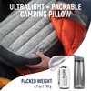 SEA TO SUMMIT Aero Down Pillow, Deluxe, Gray