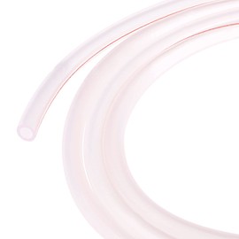 sourcing map 5mm x 8mm Petrol Fuel Line Hose 16ft for Chainsaws Lawn Mower String Trimmer Blowers Small Engines, Clear