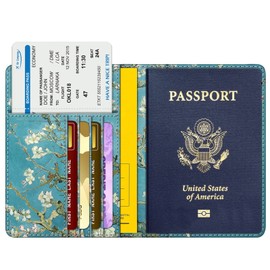 Fintie Passport Cover - Premium Faux Leather Passport Protective Cover Holder