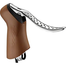 TRP Hydraulic Post Mount Rear Disc Brake with Right Hand Drop Bar Lever, Silver