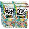 Sour Strips Bites-Four Pack - Flavor: Rainbow