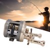 Baitcasting Reel Metal Lure Fishing Wheel Tackle Accessory Aluminium Alloy