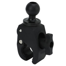 Motorcycle Handlebar Mount 25mm Ball Head 360 Degree Rotation Nylon for Bicycle ATV UTV with 19‑38mm Bar