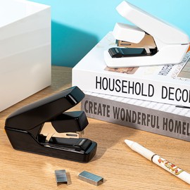 Delhi Deli Easy Flat Stapler 0370S Black / 델리 이지 플랫 스테이플러 0370S 블랙