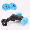 2 Pcs LED Flash Scooter Wheels 80mm，scooter wheels， micro scooter
