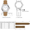 Watch Band, Quick Release, Genuine Leather, Elegant, Smooth and Soft