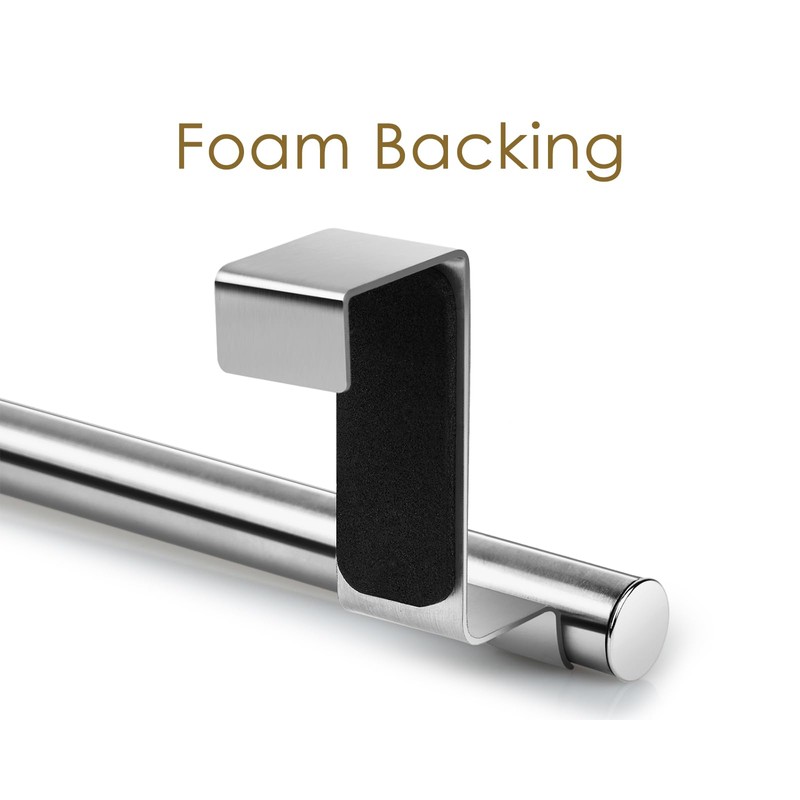 ds. distinctive style Kitchen Towel Holder Over Cabinet Door Towel