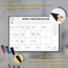 PREVIS Menu Planner A4 (21 x 29 cm) with 3