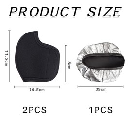 2 Pieces Of Seat Post Dust Covers And 1 Piece Of Seat Cushion Rain Cover, Self-Made Accessories, Seat Post Protective Cover, Seat Cushion Dust Cover