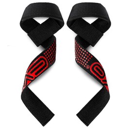 EVO Fitness Weight Lifting Straps Anti Slip Gym Powerlifting Deadlifting Bodybuilding Workout Strength Training Hand Bar Grips Neoprene Gel padded Wrist Support Unisex Men Women