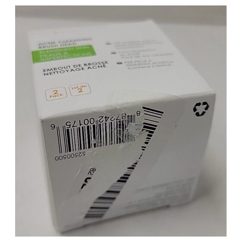 Cabezales de cepillo de repuesto para limpieza de acné Clarisonic