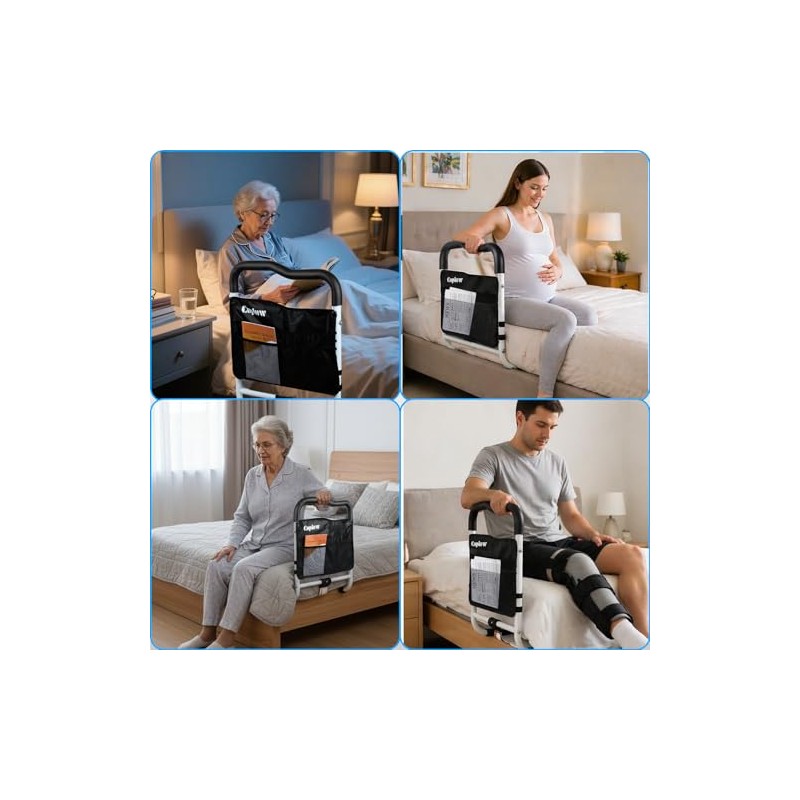 Cupluw Bed Rails for Elderly Adults Safety, Upgraded Extra Wide