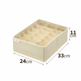 Tenma Serpenton Box, L Size (18 Squares, Dividers), 13 L x 9.4 x 4.3 inches (33 L) x 9.4 x 4.3 inches (11 cm)
