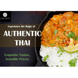 Parami Thai Curry Sauce Size 16 OZ (Gluten Free, Dairy Free, Nut Free) (Pack of 2, Red)