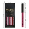 S Set De Labiales Labiales Mate Larga Duracion Pintalabio D