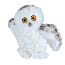 Wild Republic Snowy Owl Plush, Stuffed Animal, Plush Toy, Gifts for Kids, Cuddlekins 8 Inches