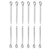 DTGN 1mm x 12mm (DxL) Clip Cotter Pins 304 Stainless