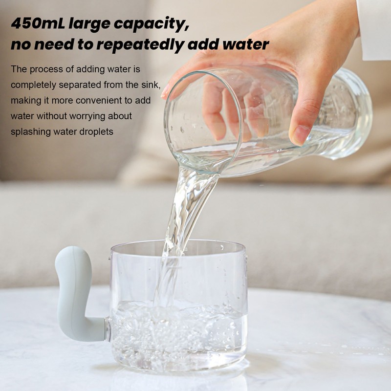 450ml Mini Air Humidifier Moving Tail Shaped USB Portable Humidifier