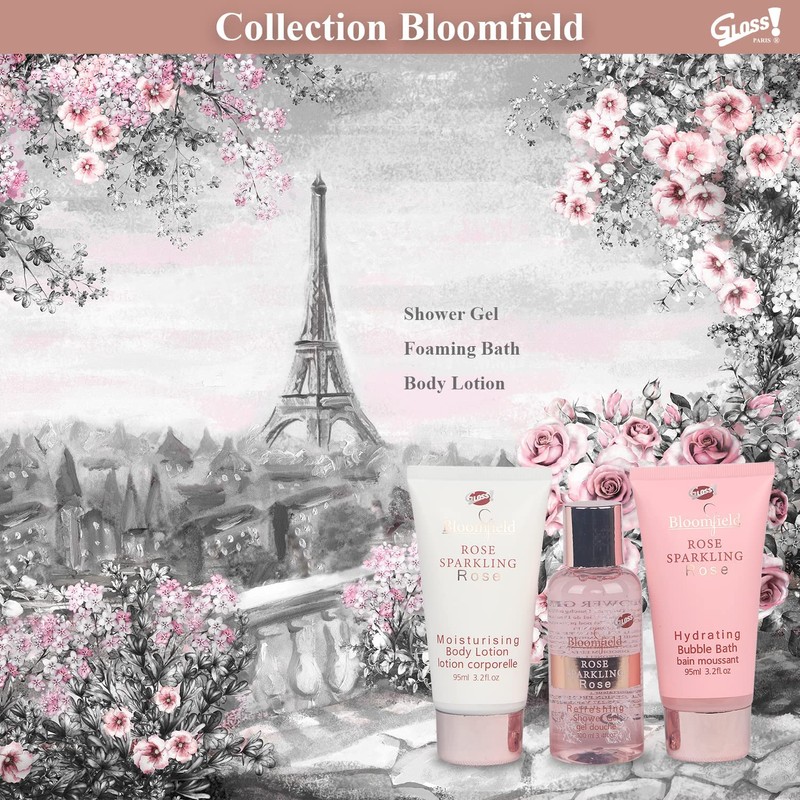 Glitter Pink Bath Kit - Bloomfield Edition - Pink