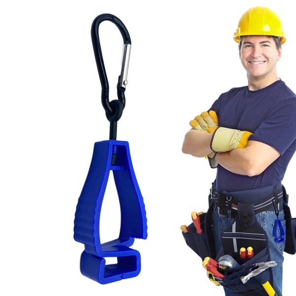 Work Glove Clip | Construction Mitten Carabiner Holder | High