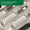 Chefkoch Premium Coarse Hand Grater - For Coarse Grating Cheese,