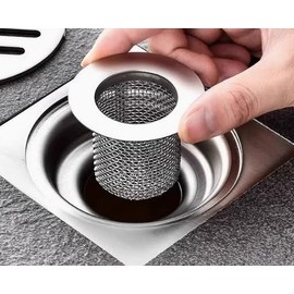 Bathroom Sink Drain Strainer Stainless Steel (Small and Short)