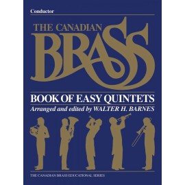 The Canadian Brass Book of Easy Quintets Conductor Brass Ensemble NEW 050396090