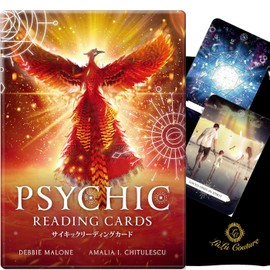 PSYCHIC READING CARDS Psychic Reading Card with Japanese Instruction Manual (English Language Not Guaranteed)