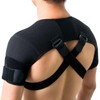 Shoulder Brace Both Shoulder Compression Shoulder Support Bandage Adjustable Shoulder
