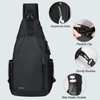Voova Crossbody Sling Backpack Sling Bag for Men Women, Travel