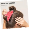 VICASKY Large Heart Nonslip Acrylic Hair Clip for Women Cute