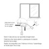 Prime-Line N 6965 Steel Mirror Sliding Door Roller Assembly with
