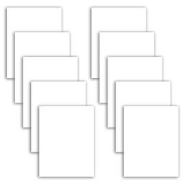 Laser & Inkjet Printer Cleaning Sheet, Reusable 8.5 x 11 Inch Letter Size Printer Cleaner Paper for Computer Scanner Copier Fax Roller Cleaning Sheet Kit - 10 Sheets