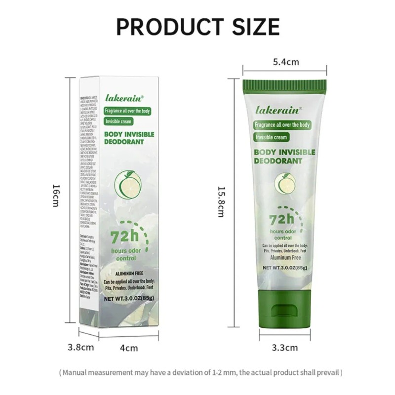 - Crema Desodorante Corporal Femenina For Zonas Íntimas