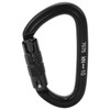 Aluminum Auto Locking Climbing Carabiner Clips Twist Lock DRing Clip