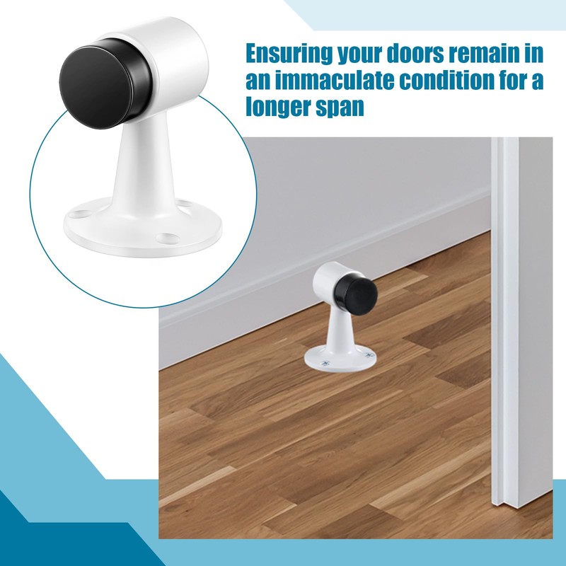 Yaocom 2 Pack Heavy Duty Floor Mounted Door Stop 3
