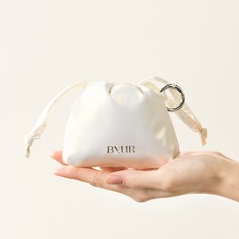 bayou Buy Your Satin Mini Pouch Keyring / 바이유어 새틴 미니 파우치 키링