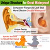 WaterDam Swimming Ear Plugs Waterproof Ultra Comfortable Prevent Swimming Earplugs
