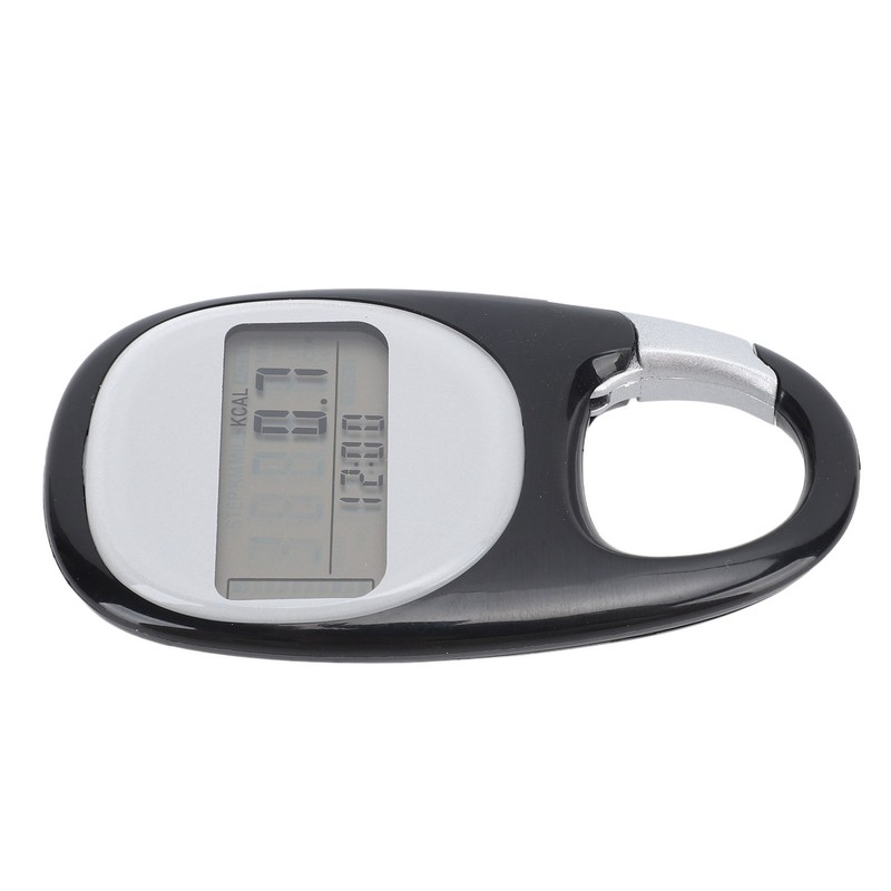 Walking Pedometer Multifunctional Memory Clip On Step Counter For Travel