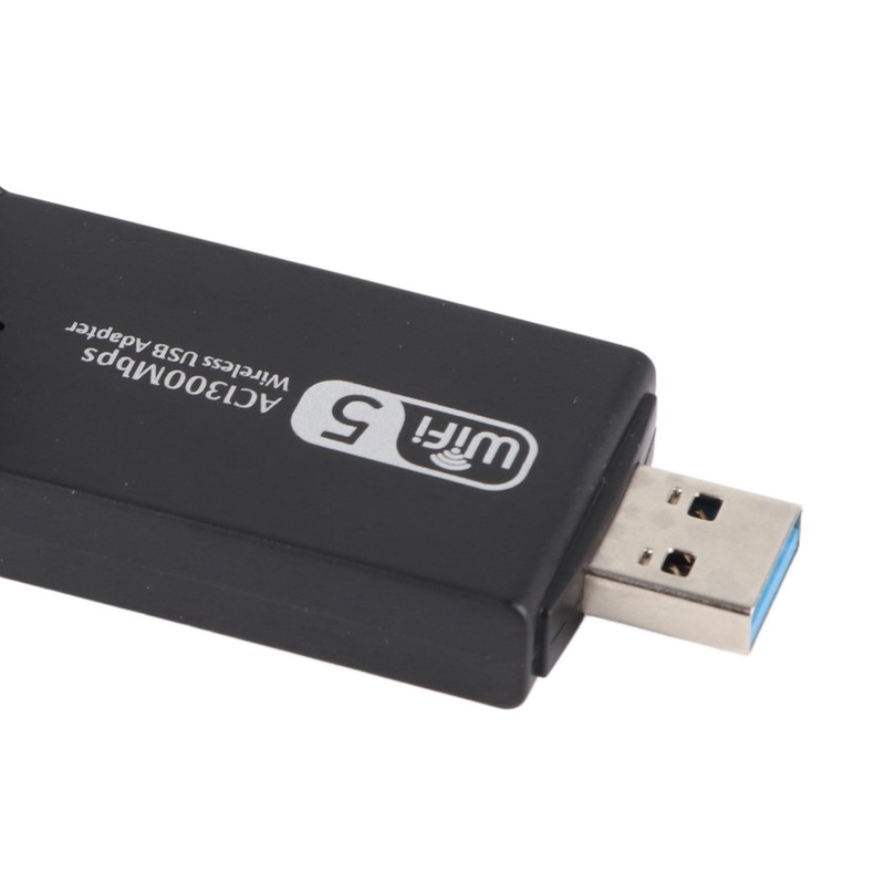 WiFi Adapter Wireless Dual Band 5.8G/2.4G 1300M Mini USB 3.0