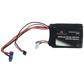 Spektrum 3000mAh 3S 9.9V Li-Fe ECU Battery