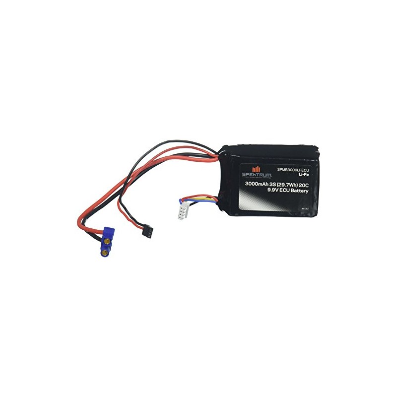 Spektrum 3000mAh 3S 9.9V Li-Fe ECU Battery