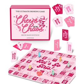 Bachelorette Party Favors - Fun Board Games for Girls Night Out Bridal Showers and Bride-to-Be Celebrations - Perfect Party Game and Gifts for 2-7 Players