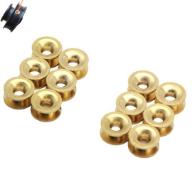 QDJUNE Universal Grass Trimmer Head Eyelets Sleeve Strimmer Cutter Parts Accessories Replacement Parts Compatible with Troy-Bilt,Craftsman Trimmer Parts, Pack of 12