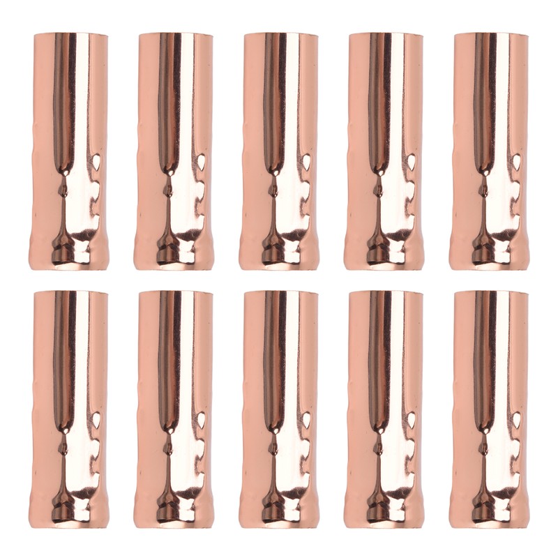 10Pcs E14 Metal Tube for Candle Lamp Holder Lamp Base